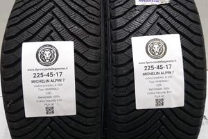 2 GOMME 225 45 17 MICHELIN A61306