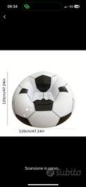 Pouf forma pallone dacalcio