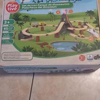 Pista in legno Parco dei Dinosauri 