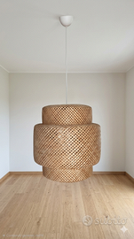 Lampadario sospensione in bambù