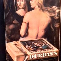Stampa Pubblicita' dentifricio Durban's del 1953