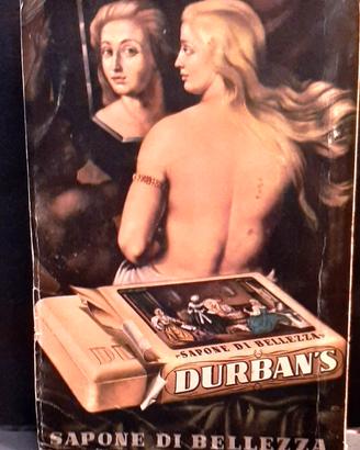 Stampa Pubblicita' dentifricio Durban's del 1953