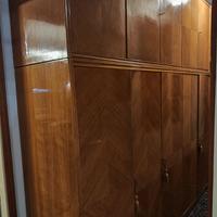 armadio  tamburato 10 ante  col noce