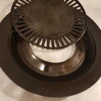 Padella per griglia senza fumo