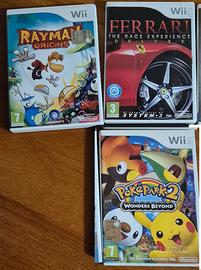 Giochi WII Pokepark2 Ferrari e RAYMAN