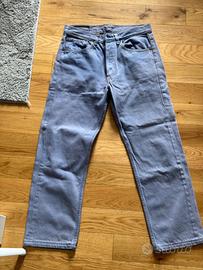 Jeans pantalone donna Levi’s 501 lavanda W32