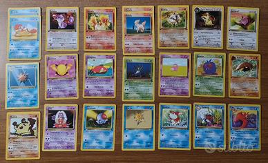 Carte Pokémon prima edizione