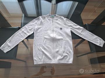 CARDIGAN BENETTON 100% COTONE - BAMBINO 10-12 ANNI