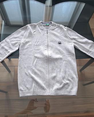 CARDIGAN BENETTON 100% COTONE - BAMBINO 10-12 ANNI