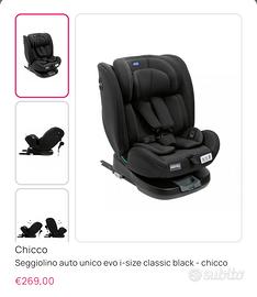Seggiolino auto Chicco Unico Evo i-Size Classic