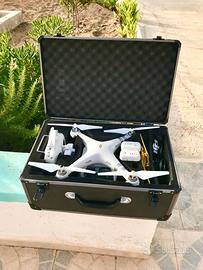 DJI Phantom 3 Advanced + 2 Batterie + Valigia Rigi