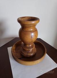 Vasetto in legno 