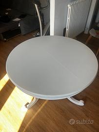 Tavolo rotondo bianco