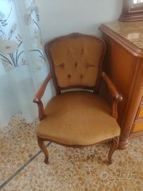 mobili porta tv in legno + polroncina