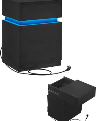 comodino con led 