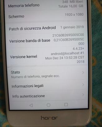 cellulare Honor