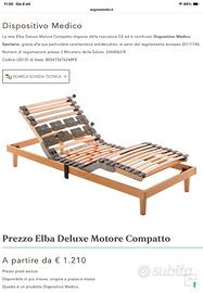 Rete a doghe Elba Deluxe con motore compatto