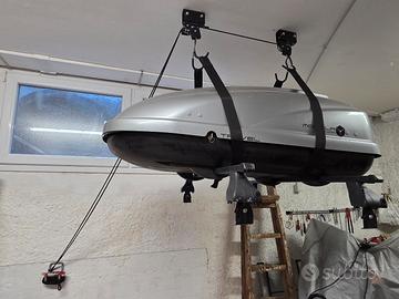 Baule da tetto per auto appendibile box 
