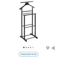 Servo muto, appendiabiti da camera  