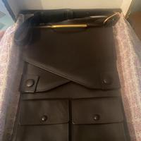 Borsello uomo in vera pelle con tracolla