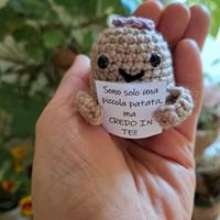 Patata positiva all'uncinetto 