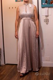 vestito argento rinascimento 