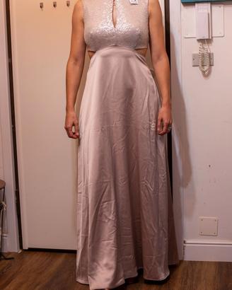 vestito argento rinascimento 