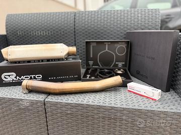 Scarico grmoto per triumph tiger 900/1200