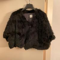 Pelliccia di coniglio STEFANEL taglia M nuova