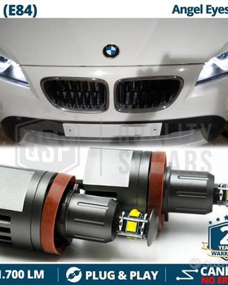 ANGEL EYES LED H8 PER Bmw X1 E84 Posizione BIANCHE