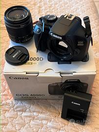 Canon EOS 4000D + obiettivo kit 18-55mm
