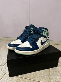Jordan 1 Mid Mystic Navy Mint