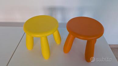 Sgabelli per bambini Mammut Ikea già montati