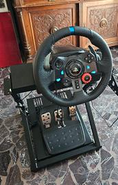 Logitech G G29 volante e pedali,  GT OMEGA PRO sup