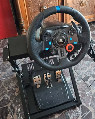 Logitech G G29 volante e pedali,  GT OMEGA PRO sup