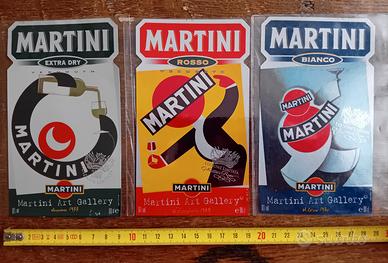 VECCHIE ETICHETTE MARTINI ART GALLERY  VINTAGE 