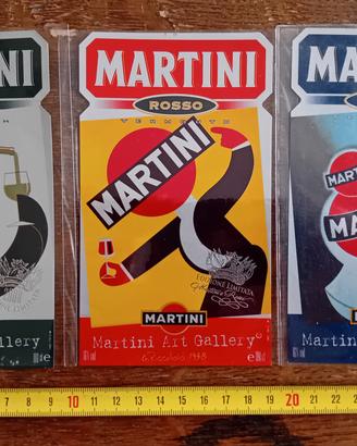 VECCHIE ETICHETTE MARTINI ART GALLERY  VINTAGE 