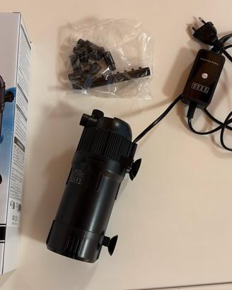 Filtro interno acquario con lampada UV