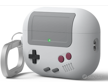 Custodia per airpods pro 3 stile retro consolle co