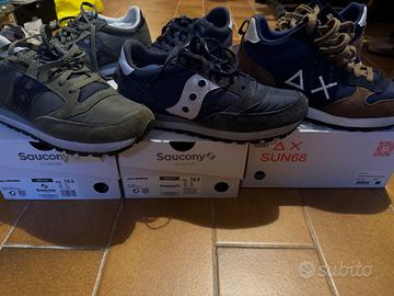 Saucony e SUN68 usate