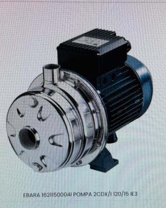 Autoclave ebara 2cdx/i 120/15 + controllo e-spd+