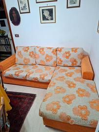 Divano angolare 5 posti