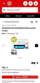 Stampante epson 2876