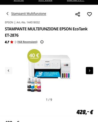 Stampante epson 2876