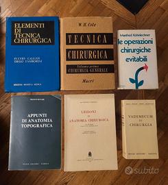 Libri di Anatomia e Tecnica Chirurgica