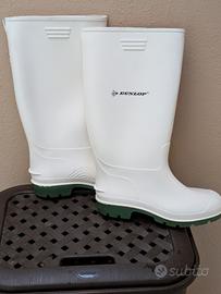 Stivali 38 da lavoro Bianchi donna Dunlop 