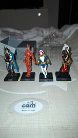 statuette marvel in piombo vari personaggi