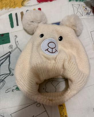 Lotto 2 cappelli bambino inverno