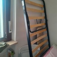 Rete letto singola+ materasso