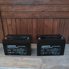 LDC12-120, Batteria AGM DEEP-CYCLE Batteries. 12V 